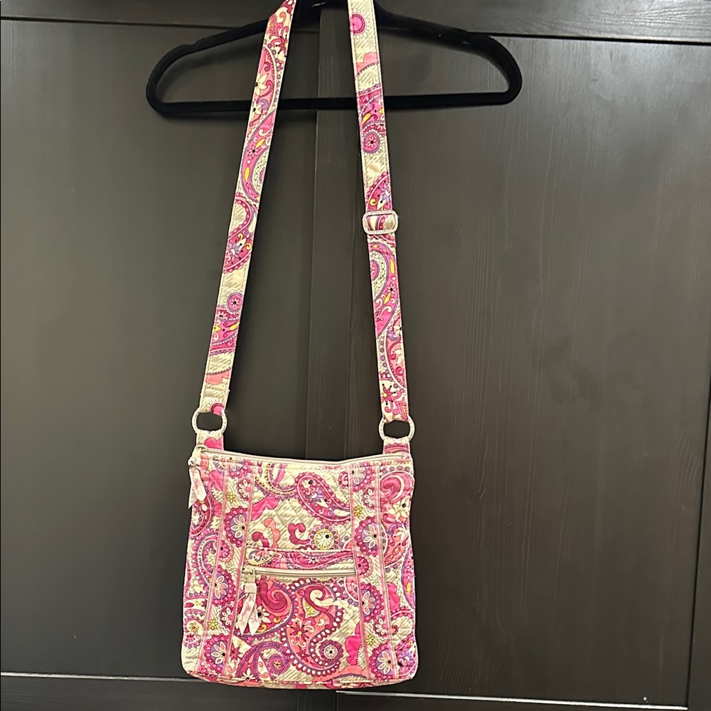 Vera Bradley Vibrant Pink Crossbody Bag